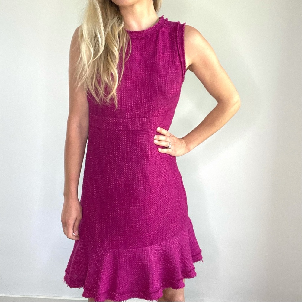 JADE Magenta Pink/ Purple Fuschia Sleeveless Dress